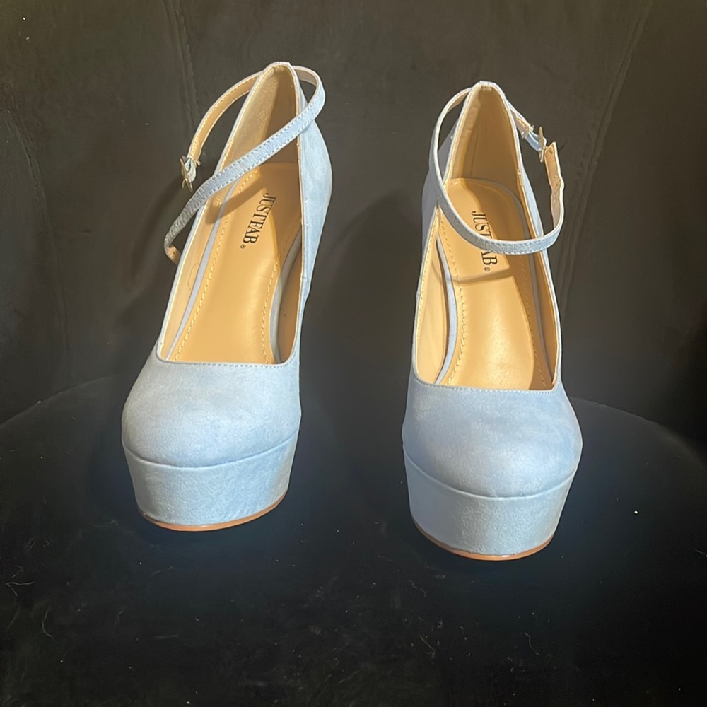 Periwinkle Blue Heels